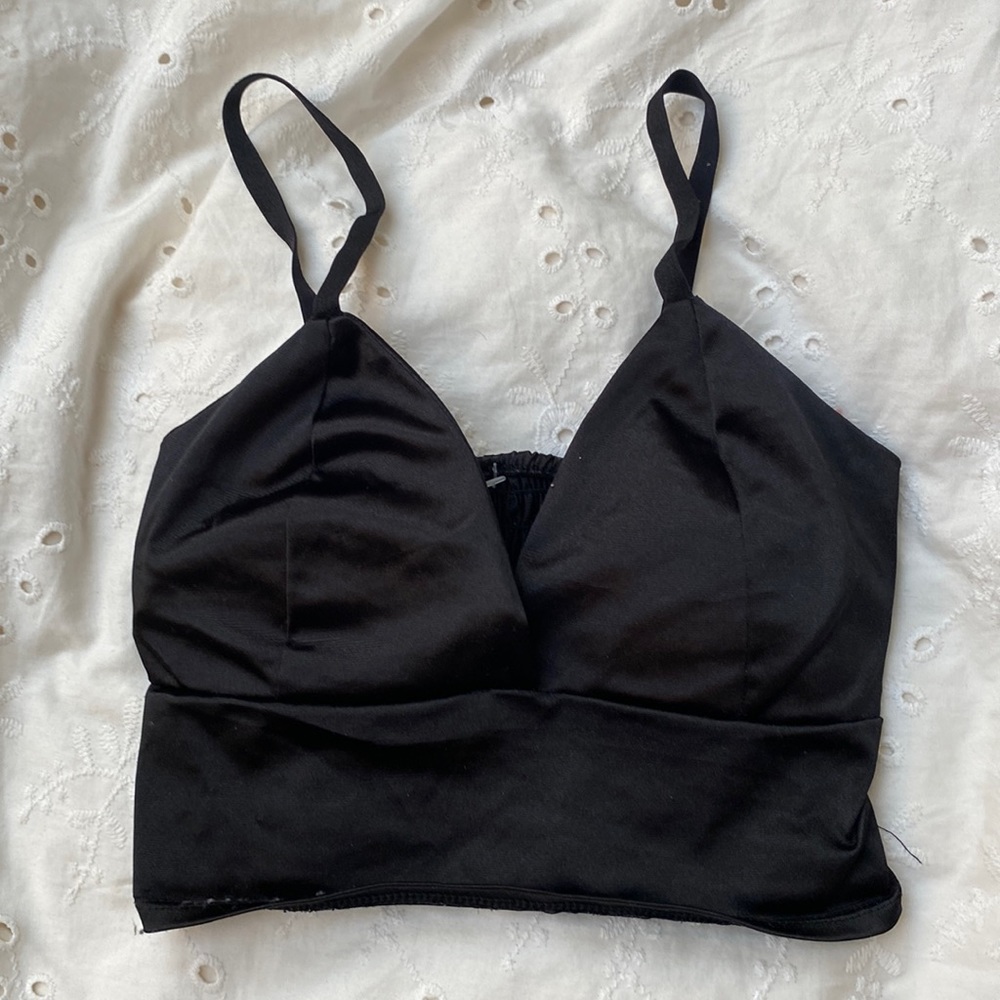 Satin style tank